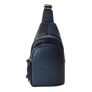 Unisex Faux Ostrich Crossover